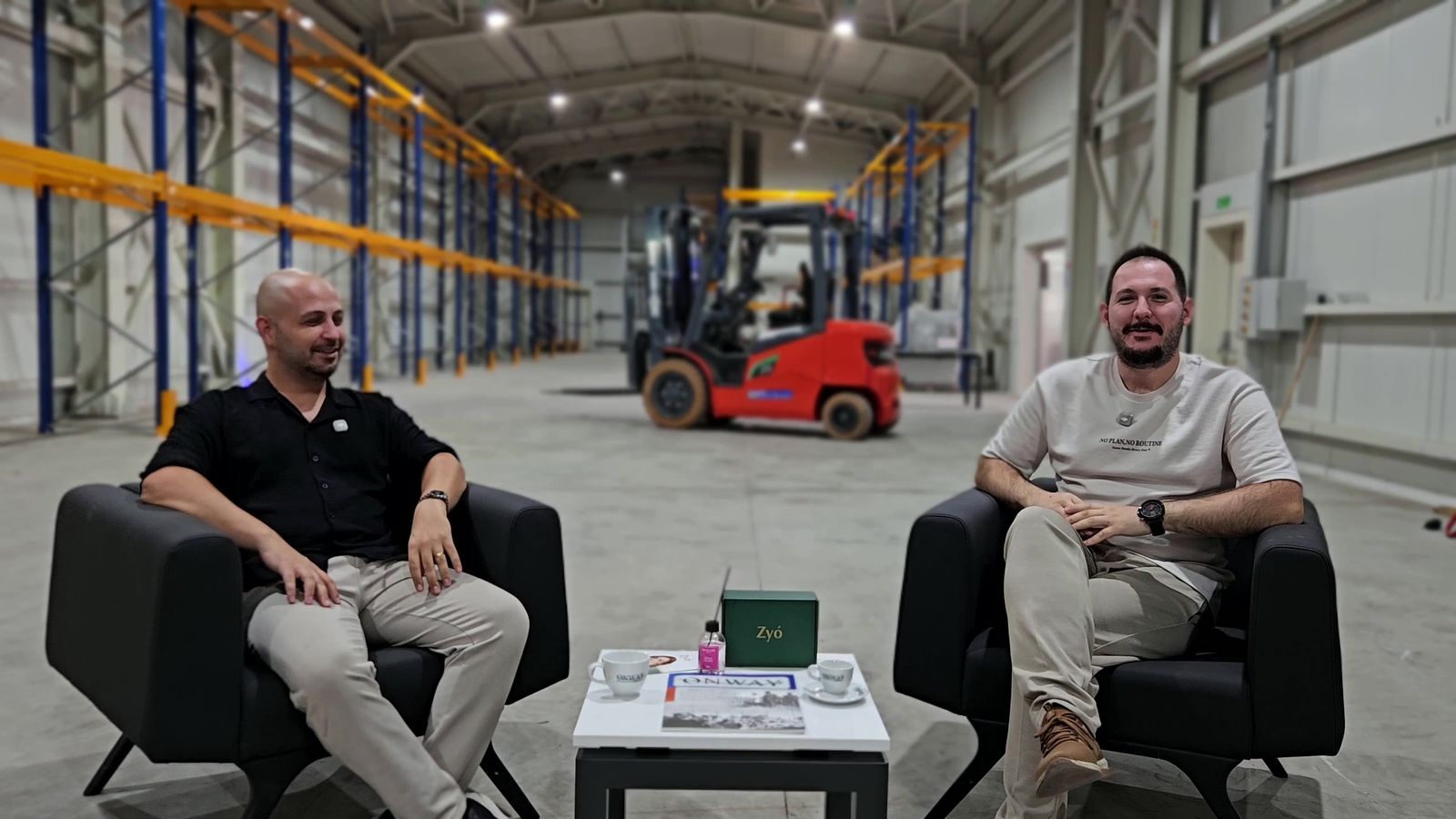 Onway Fulfillment ekibi Menemen deposunda